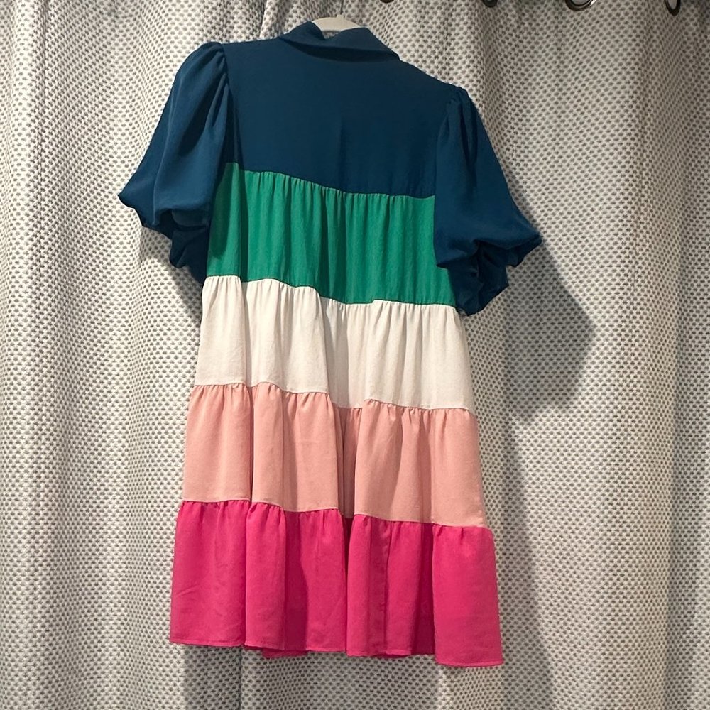 Boutique multicolored dress! - Picture 2 of 4